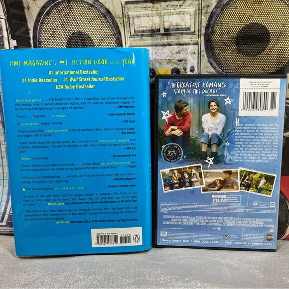 The Fault in our Stars BOOK and DVD movie set - Picture 2 of 3